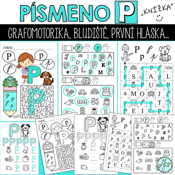 PÍSMENO P (knížka) 1
