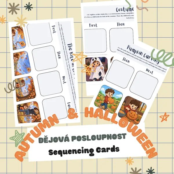 Dějová posloupnost / Sequencing cards 1