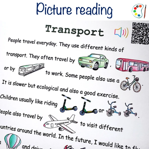 Picture reading - Transport 1
