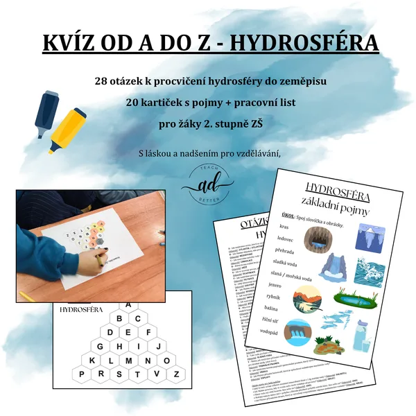 Kvíz od A do Z - hydrosféra 1