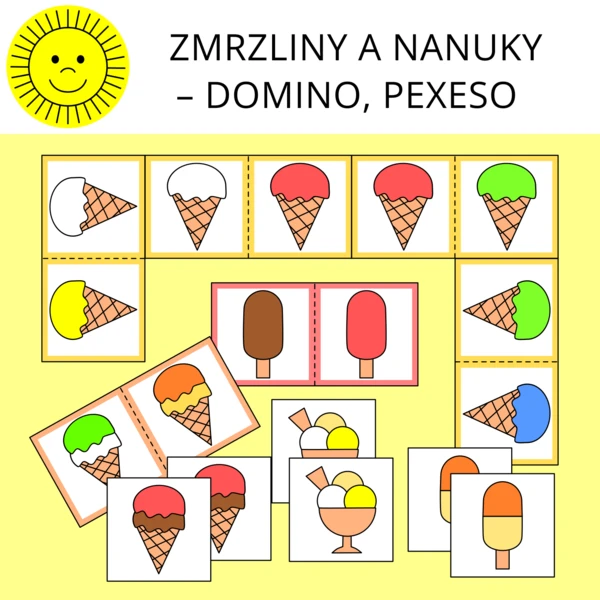 ZMRZLINY A NANUKY – DOMINO, PEXESO 1