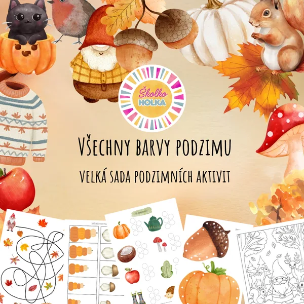 Všechny barvy podzimu - Velká sada podzimních aktivit 1