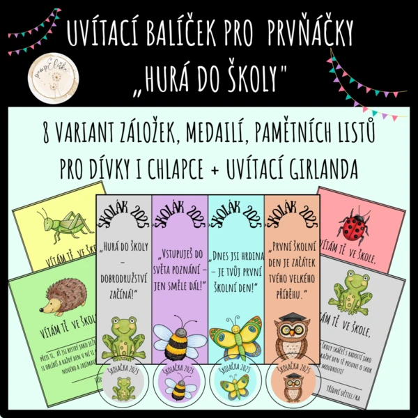 Uvítací balíček pro prvňáčky - „Hurá do školy" 1