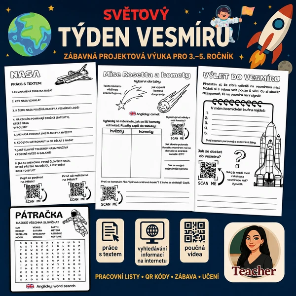 Světový týden Vesmíru - Projekt pro 3.-5. třídu 1