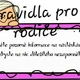 Pravidla pro rodiče i děti do MŠ 7