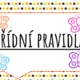 Pravidla třídy Motýlke 2