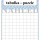 STOVKOVÁ SKLÁDACÍ TABULKA - PUZZLE 3