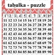 STOVKOVÁ SKLÁDACÍ TABULKA - PUZZLE 4