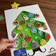 Vánoce - ADVENTNÍ KALENDÁŘ / barevné ozdoby 3