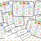 bingo - vzory podstatných a přídavných jmen 2