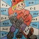 Barevný zimní sport 1. třída matematika 8