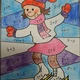 Barevný zimní sport 1. třída matematika 9