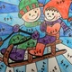 Barevný zimní sport 1. třída matematika 10