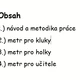 Knižní (čtenářský) metr  2