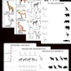 DOMÁCÍ ZVÍŘATA/ZVÍŘATA ZE ZOO - pracovní listy pro MŠ, vhodné od 3 let. 2