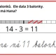 Slovní úlohy do 20 bez přechodu přes desítku 3