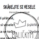 DEN DĚTÍ a skákací hrady - aktivity, básničky, obrázkové čtení, omalovánky 2