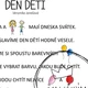 DEN DĚTÍ a skákací hrady - aktivity, básničky, obrázkové čtení, omalovánky 6