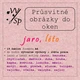 Průsvitné obrázky na okno - jaro, léto 2