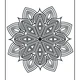 Mandala omalovánky 3