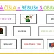 Římská čísla - RÉBUSY S OBRÁZKEM 2