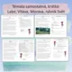 Krátké texty - zeměpis, přírodopis ČR 3