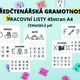 Předčtenářská gramotnost - pracovní listy 4