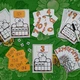 Halloweenské počítání do 10 - DUCHOVÉ a PAVOUČCI- flashcards, mazačky a skládačky 2