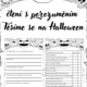 Čtení s porozuměním Těšíme se na Halloween 2
