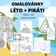 Léto a piráti omalovánky 2