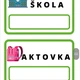 Soubor aktivit  ŠKOLA 3