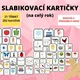 Slabikovací kartičky na celý rok 2
