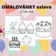 Omalovánky oslava 3