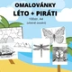 Léto a piráti omalovánky 3