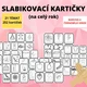 Slabikovací kartičky na celý rok 3