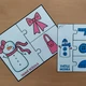 Sněhulačky, sněhuláci a barvy - PUZZLE 2