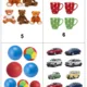 KARTY - počty s obrázky (flashcards) 4