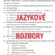 JAZYKOVÉ ROZBORY PRO 7. ROČNÍK 2