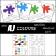 Velký soubor na AJ - school supplies, colours, animals, numbers, sentences 5