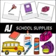Velký soubor na AJ - school supplies, colours, animals, numbers, sentences 2