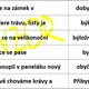 Skládanky - věty na vyjmenovaná slova po B  2