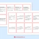 Vlastnosti čtverce - 3-složkové kartičky, flashcards, informační kartičky 5