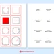 Vlastnosti čtverce - 3-složkové kartičky, flashcards, informační kartičky 7