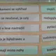 Skládanky - věty na vyjmenovaná slova po V 2