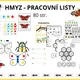 Hmyz - pracovní listy 2