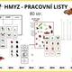 Hmyz - pracovní listy 3