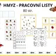 Hmyz - pracovní listy 4