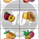 AJ - fruit (ovoce) - opis, překlad, slovíčka 2