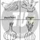 Flashcards - vegetables (zelenina) 2