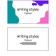 Flipbook | Writing styles 2